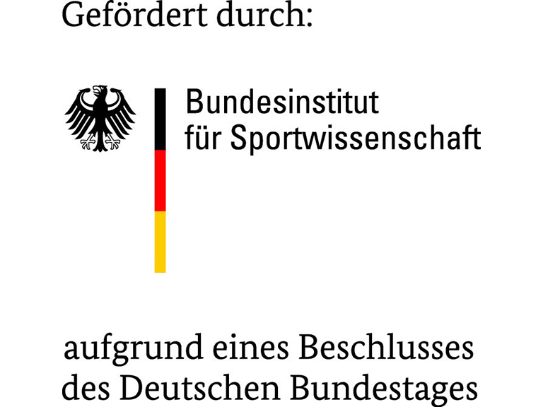 Logo "Gefördert durch Bundesinstitut für Sportwissenschaft"